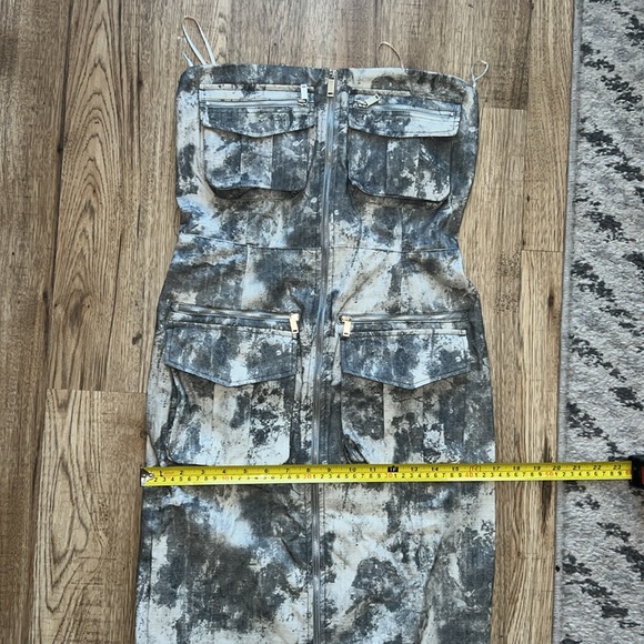 NEW! Zara Printed Cargo Dress with pockets - Picture 13 of 15